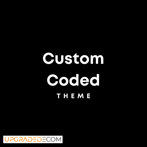 Premium Custom Coded Theme